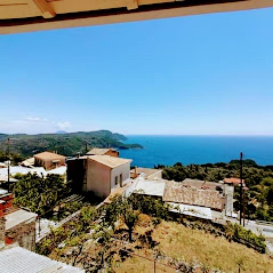 Traditional Panoramic Sea View House Lakones Ngoại thất bức ảnh